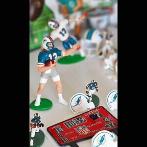 🏈 Miami Dolphins NFL football Dan Marino figurine scoreboard play set cake deco